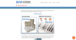 Desktop Screenshot of orderbarcodes.com