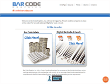 Tablet Screenshot of orderbarcodes.com